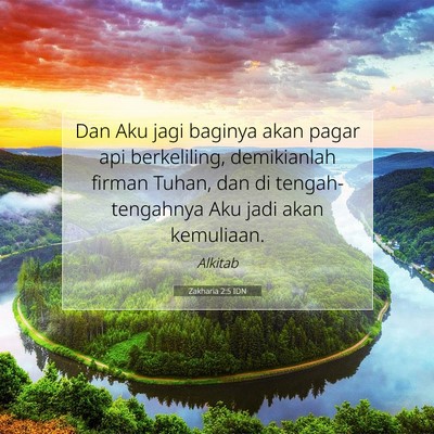 Zakharia 2:5 Ayat Alkitab Dijelaskan