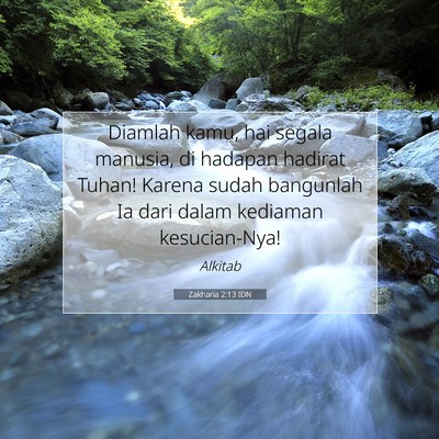 Zakharia 2:13 IDN Gambar Ayat Alkitab