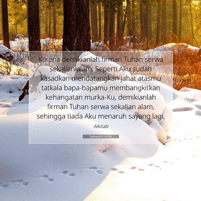 Zakharia 8:14 IDN Gambar Ayat Alkitab