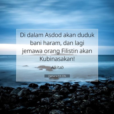 Zakharia 9:6 IDN Gambar Ayat Alkitab
