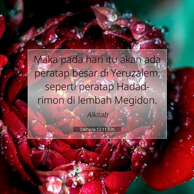 Zakharia 12:11 Ayat Alkitab Dijelaskan