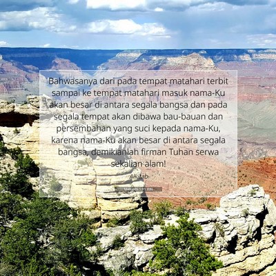 Maleakhi 1:11 Ayat Alkitab Dijelaskan