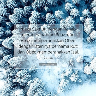 Matius 1:5 Ayat Alkitab Dijelaskan