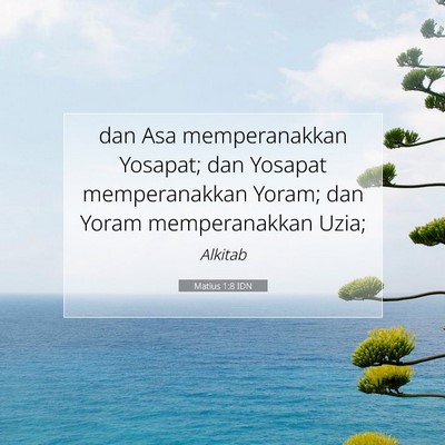 Matius 1:8 Ayat Alkitab Dijelaskan