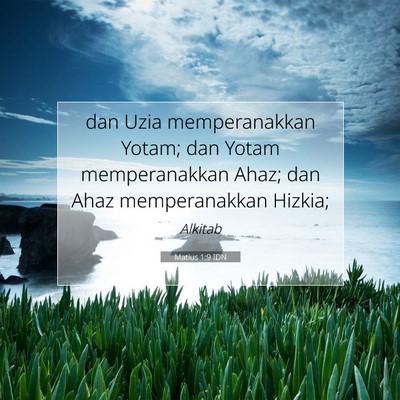 Matius 1:9 Ayat Alkitab Dijelaskan