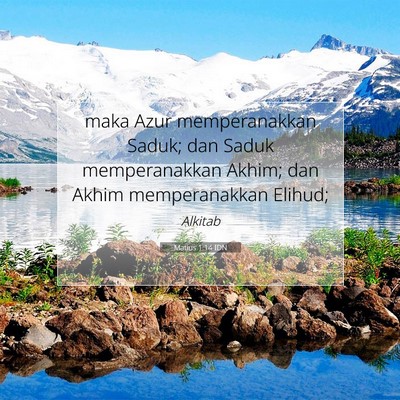 Matius 1:14 Ayat Alkitab Dijelaskan