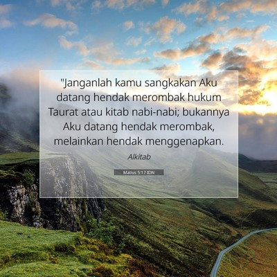 Matius 5:17 IDN Gambar Ayat Alkitab