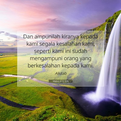 Matius 6:12 IDN Gambar Ayat Alkitab