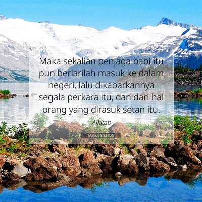 Matius 8:33 IDN Gambar Ayat Alkitab
