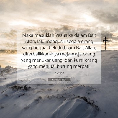 Matius 21:12 Ayat Alkitab Dijelaskan