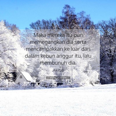 Matius 21:39 Ayat Alkitab Dijelaskan
