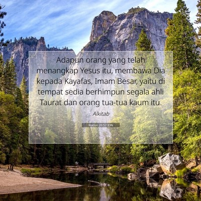 Matius 26:57 Ayat Alkitab Dijelaskan