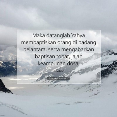 Markus 1:4 Ayat Alkitab Dijelaskan