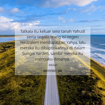 Markus 1:5 Ayat Alkitab Dijelaskan