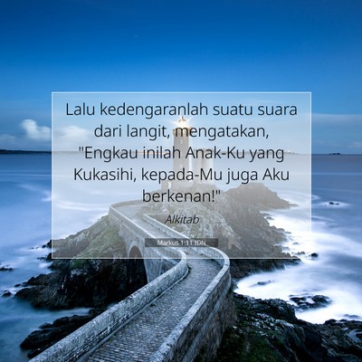 Markus 1:11 Ayat Alkitab Dijelaskan
