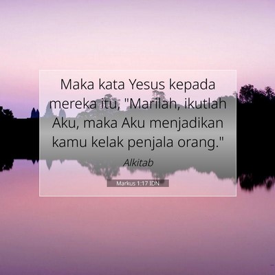 Markus 1:17 Ayat Alkitab Dijelaskan