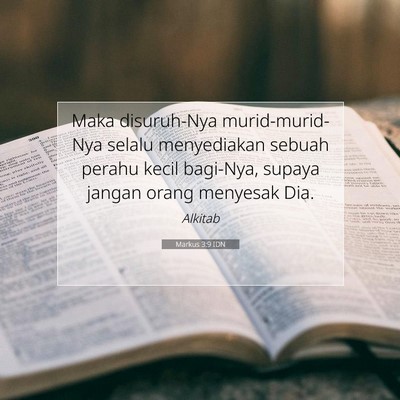 Markus 3:9 Ayat Alkitab Dijelaskan