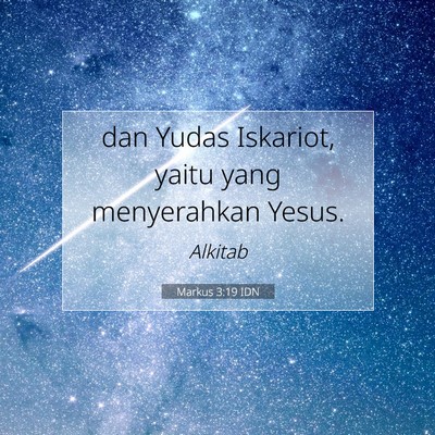 Markus 3:19 Ayat Alkitab Dijelaskan