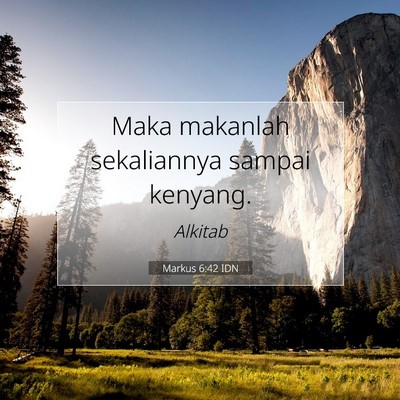 Markus 6:42 Ayat Alkitab Dijelaskan