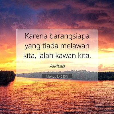 Markus 9:40 Ayat Alkitab Dijelaskan