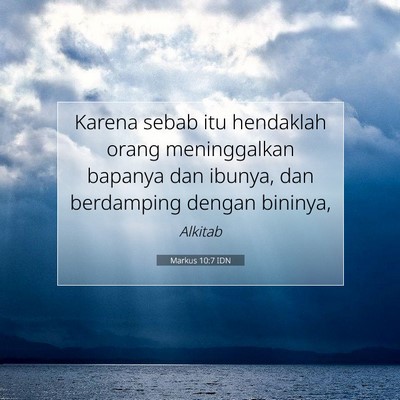 Markus 10:7 Ayat Alkitab Dijelaskan