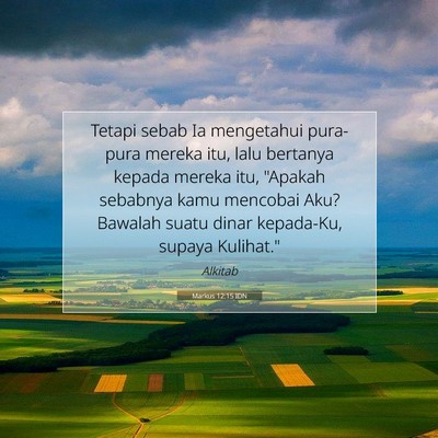 Markus 12:15 IDN Gambar Ayat Alkitab