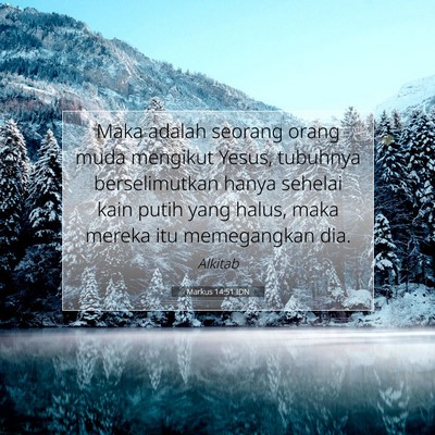Markus 14:51 Ayat Alkitab Dijelaskan