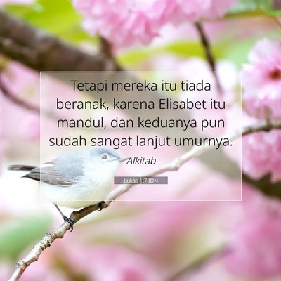 Lukas 1:7 Ayat Alkitab Dijelaskan