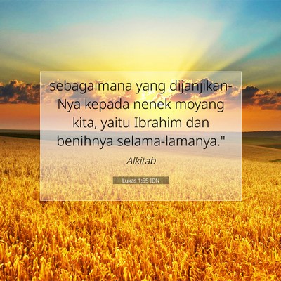 Lukas 1:55 Ayat Alkitab Dijelaskan