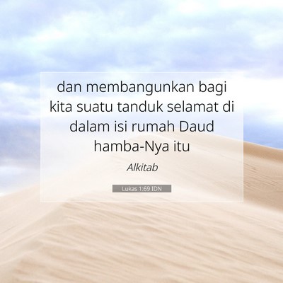 Lukas 1:69 Ayat Alkitab Dijelaskan