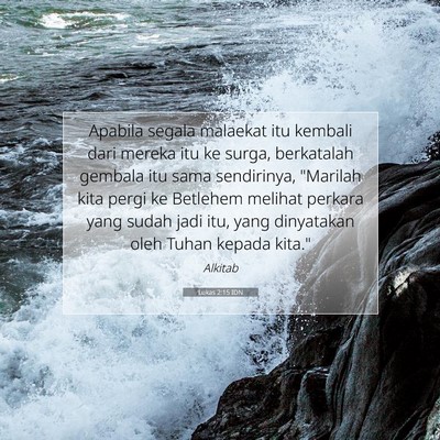 Lukas 2:15 IDN Gambar Ayat Alkitab