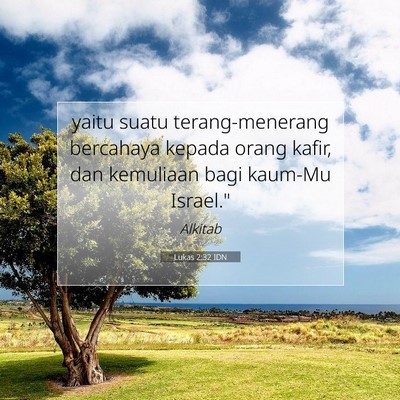 Lukas 2:32 Ayat Alkitab Dijelaskan