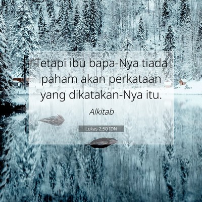 Lukas 2:50 Ayat Alkitab Dijelaskan