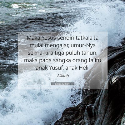 Lukas 3:23 IDN Gambar Ayat Alkitab
