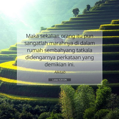 Lukas 4:28 Ayat Alkitab Dijelaskan