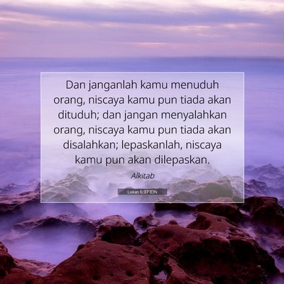 Lukas 6:37 IDN Gambar Ayat Alkitab