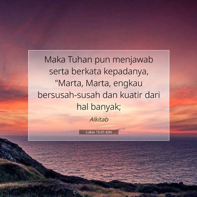 Lukas 10:41 IDN Gambar Ayat Alkitab