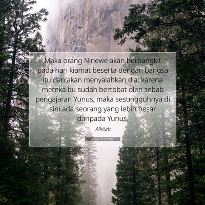 Lukas 11:32 IDN Gambar Ayat Alkitab