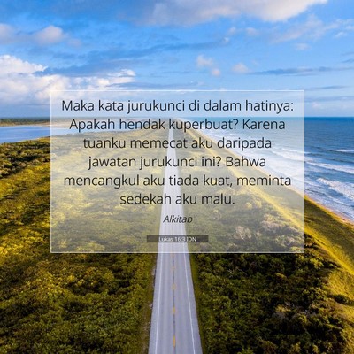 Lukas 16:3 Ayat Alkitab Dijelaskan
