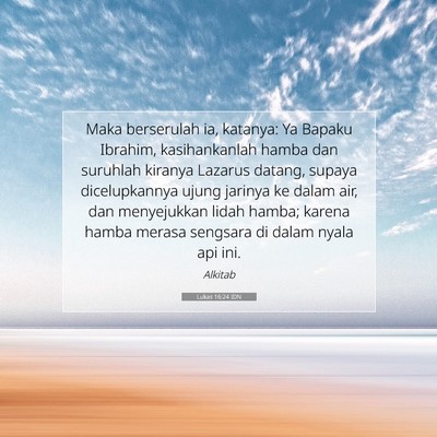 Lukas 16:24 IDN Gambar Ayat Alkitab