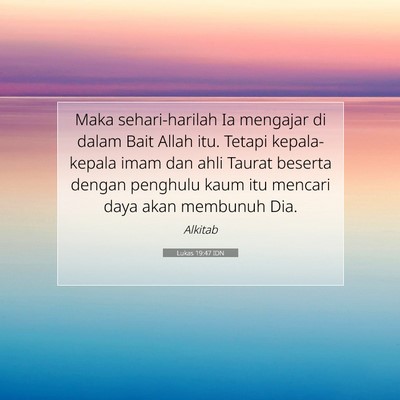 Lukas 19:47 IDN Gambar Ayat Alkitab