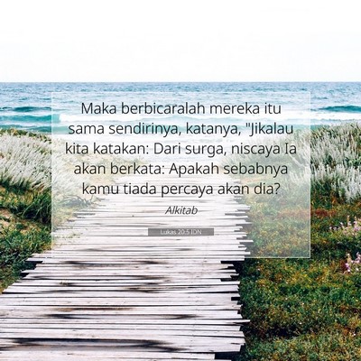 Lukas 20:5 Ayat Alkitab Dijelaskan