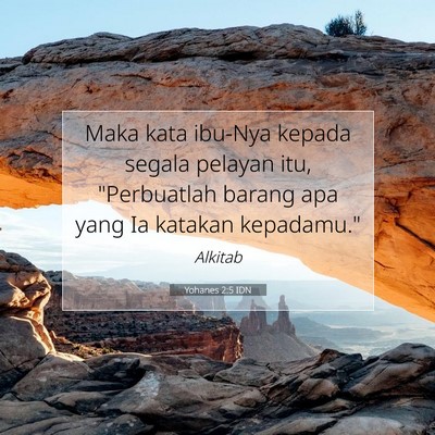 Yohanes 2:5 IDN Gambar Ayat Alkitab