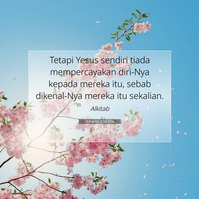 Yohanes 2:24 IDN Gambar Ayat Alkitab