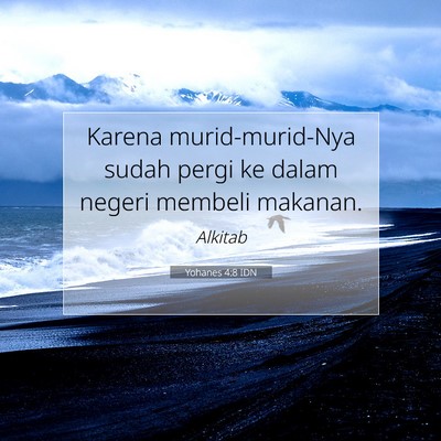 Yohanes 4:8 IDN Gambar Ayat Alkitab