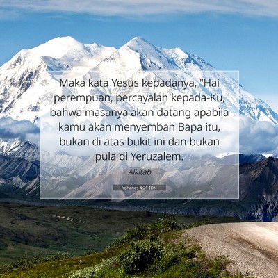 Yohanes 4:21 IDN Gambar Ayat Alkitab