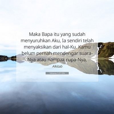 Yohanes 5:37 IDN Gambar Ayat Alkitab