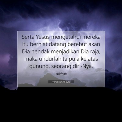 Yohanes 6:15 Ayat Alkitab Dijelaskan