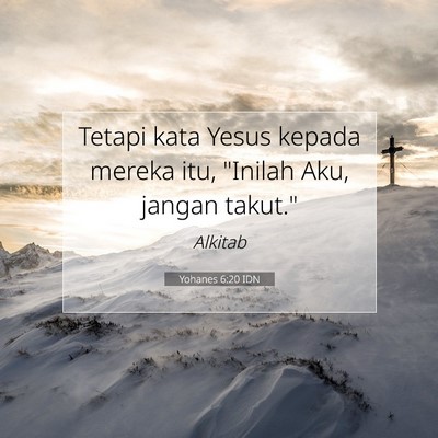 Yohanes 6:20 Ayat Alkitab Dijelaskan