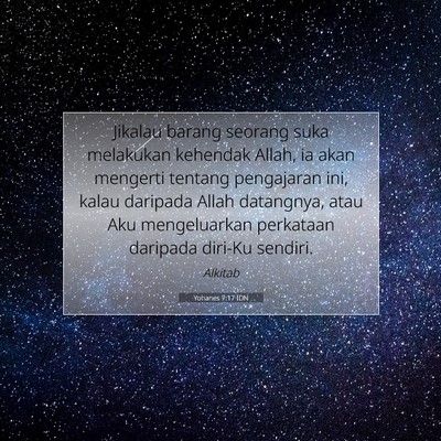 Yohanes 7:17 IDN Gambar Ayat Alkitab